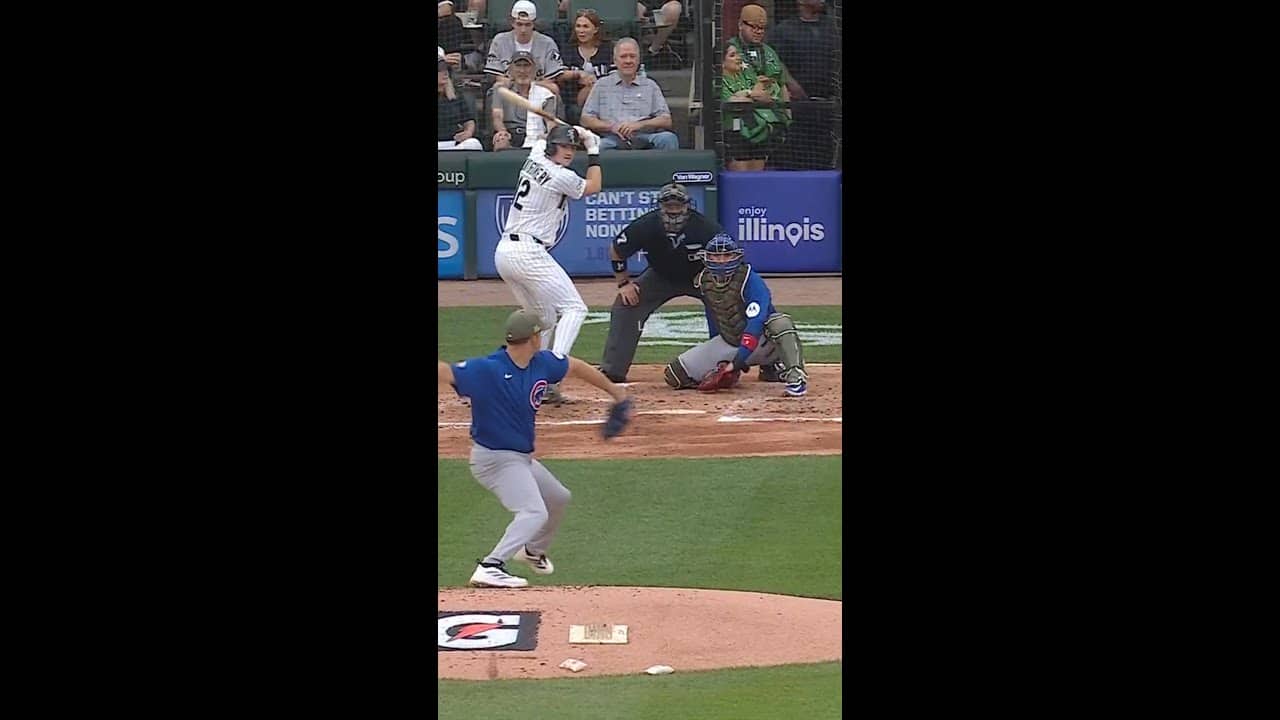 Colson Montgomery joins in on the fun! 🤩 #highlight #homerun #MLB
