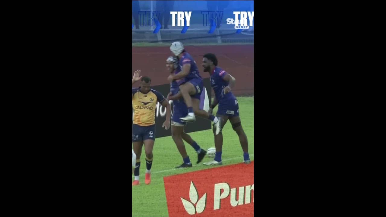 Try | Basiyalo 62' | Fijian Drua vs Western Force