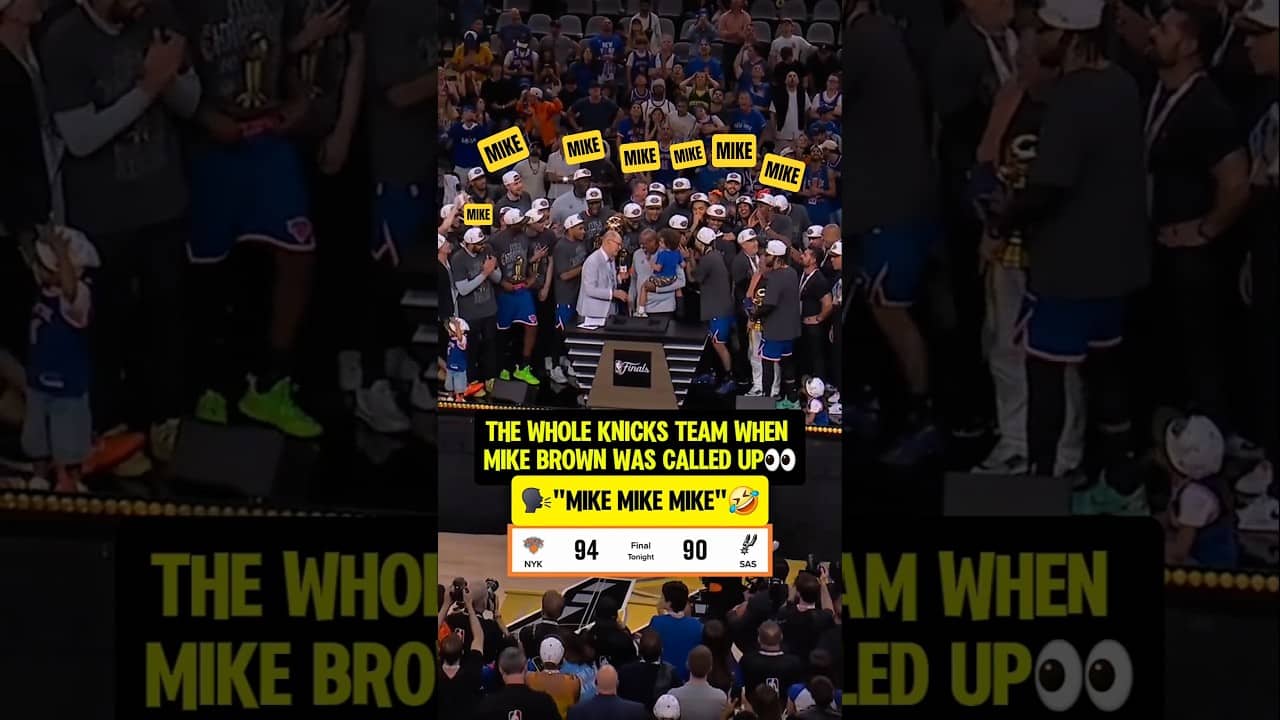 The funniest moment of the NBA Finals🤣