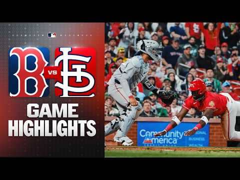 Red Sox vs. Cardinals Game Highlights (4/10/26) | MLB Highlights