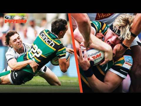 The Most INSANE Try-Saving Tackles in Rugby! | Gallagher PREM 2025/26