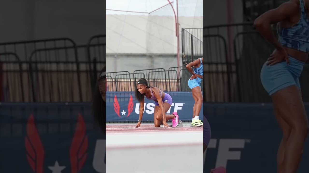 Gabby Thomas is locked in for Lone Star Grand Prix 😮‍💨✨