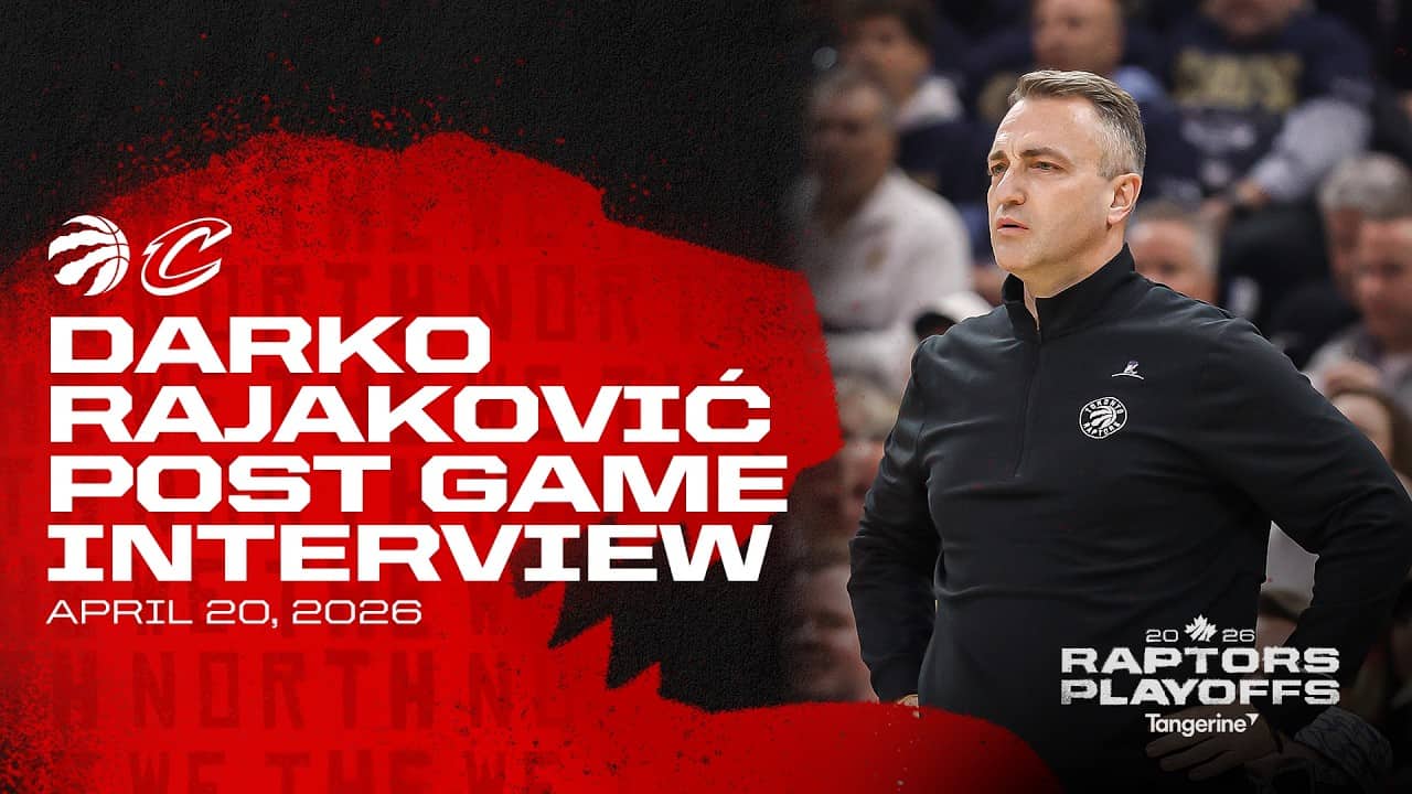 Darko Rajakovic | RD1 GM2 Post Game at Cavaliers | April 20, 2026