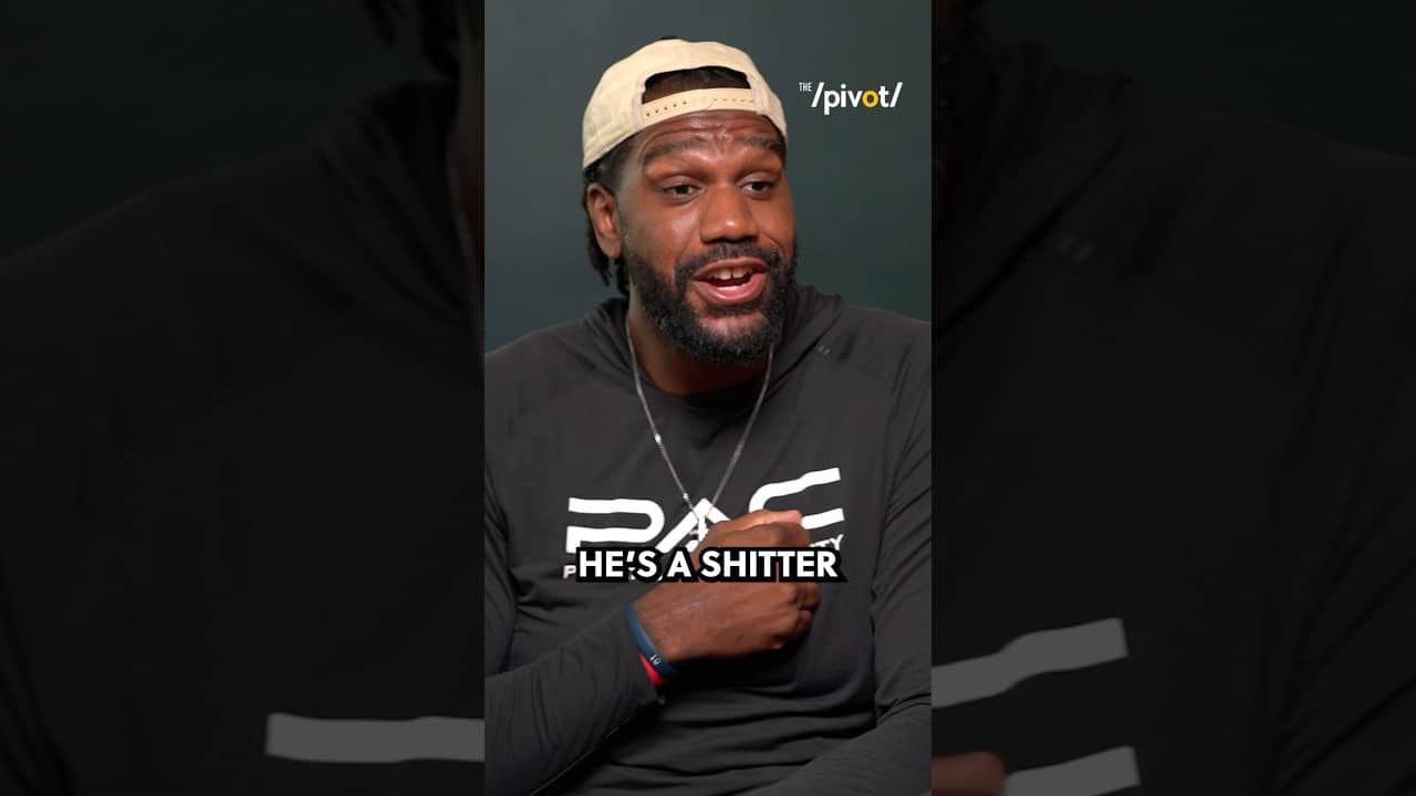 😂Greg Oden says the form of his dunks looked like taking a 💩 his teammate said hes a shiiiittter!