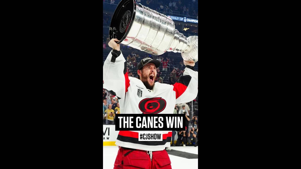 The Carolina Hurricanes are Stanley Cup Champs... just as CJ predicted. 😅 #CJShow