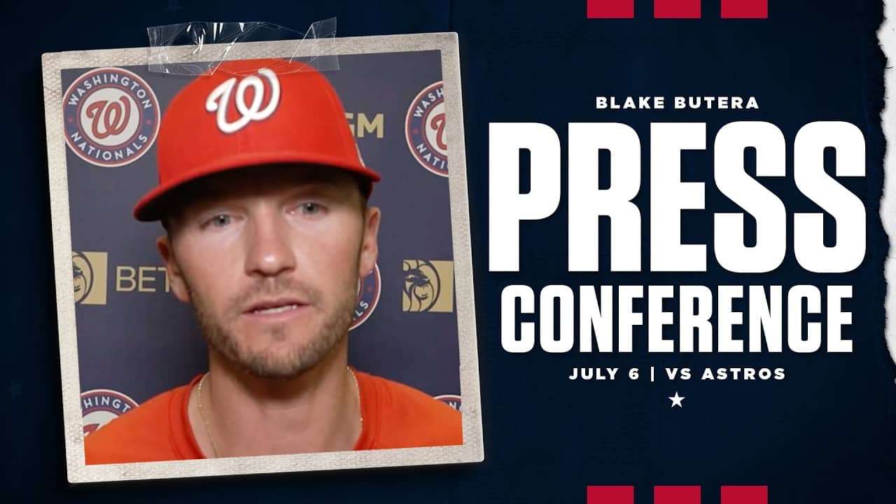 Blake Butera Press Conference | Nationals vs. Astros | July 6, 2026