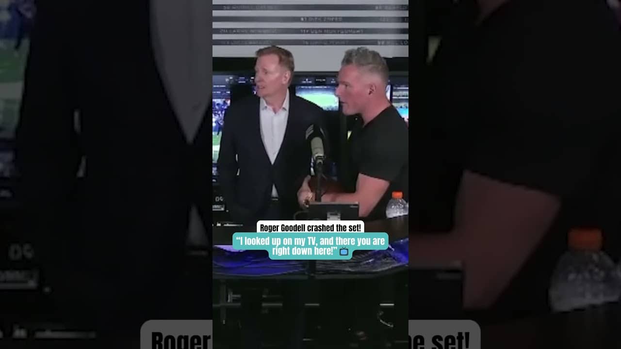Roger Goodell just showed up!