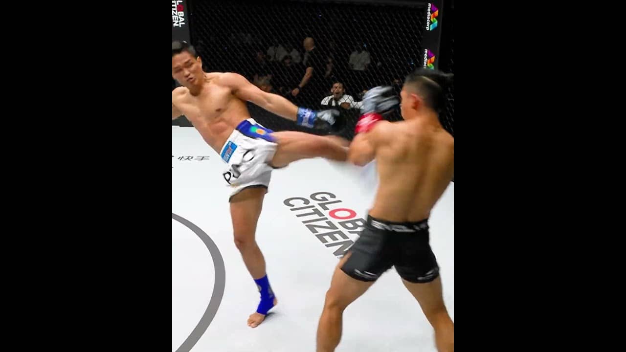 That's gotta HURT 😳 Will Petchtanong be able to defeat on Ben Woolliss at ONE Fight Night 43?