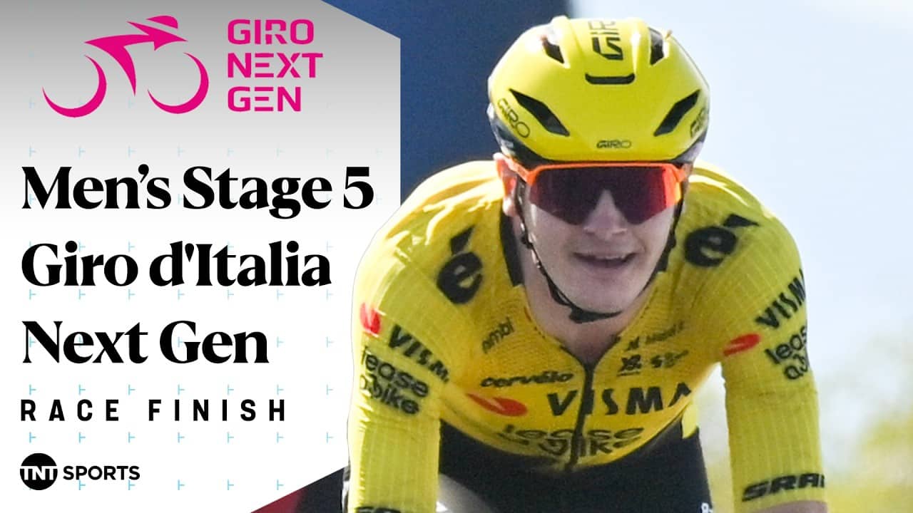 DETERMINED SPRINT! 🫡 | 2026 Men's Next Gen Giro d'Italia Stage 5 Final KM's | TNT Sports Cycling