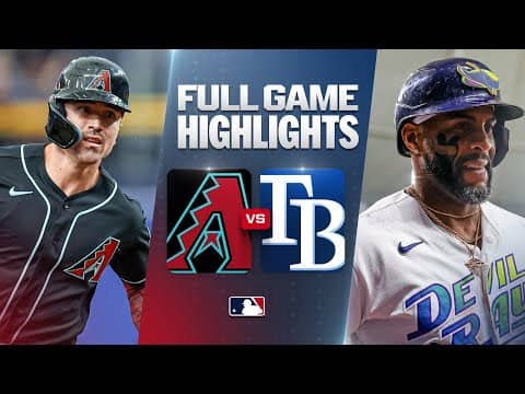 D-BACKS vs. RAYS: Official Full Game Highlights (June 26) | 2026 MLB Season