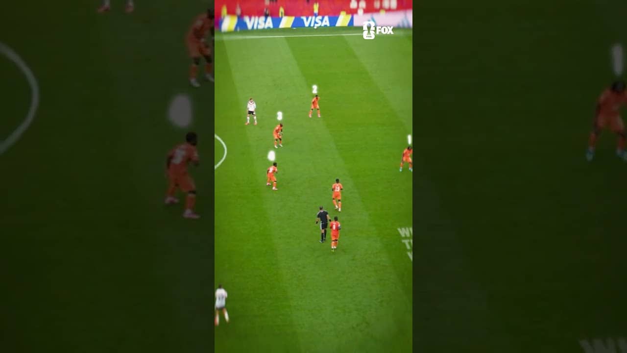 The vision from Felix Nmecha on his game-winning assist