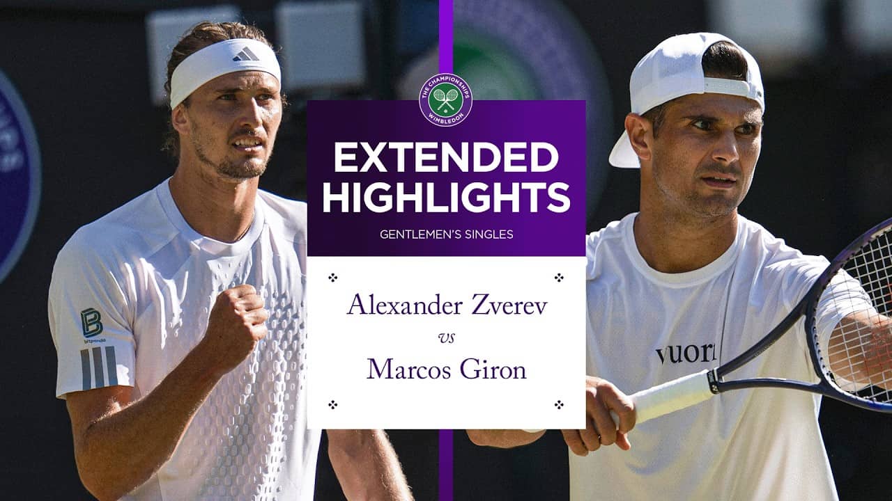 Powerful display 💪 | Alexander Zverev vs Marcos Giron | Extended Match Highlights | Wimbledon 2026