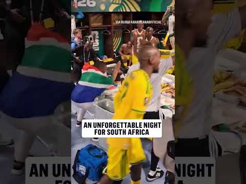 A special celebration for a historic night!