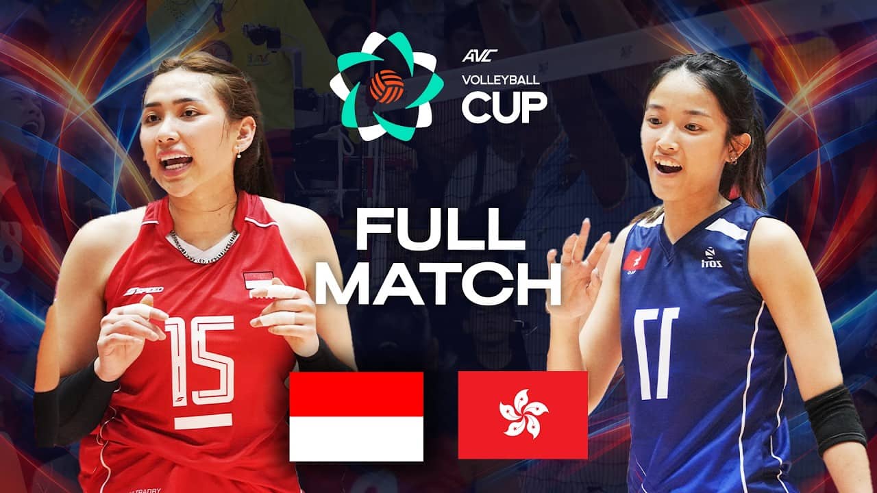 Indonesia vs. Hong Kong - Pool Play | AVC Women's Cup 2026