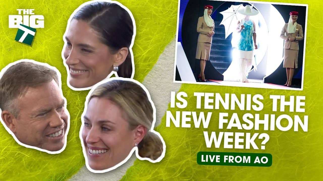 Angelique Kerber Grades AO Fashion & Revisits 2016 Title over Serena | Episode 4 | The Big T Podcast