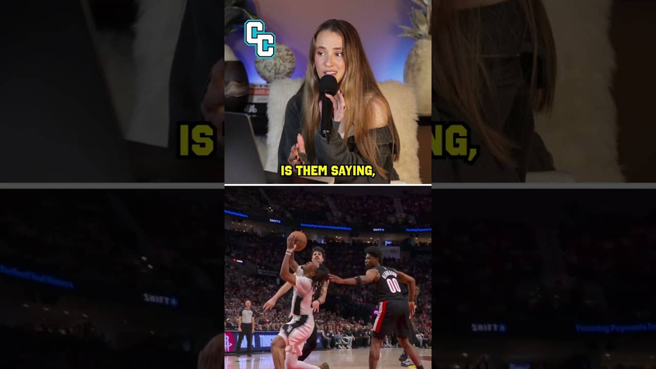 Steph Castle goes at Deni Avdija 👀