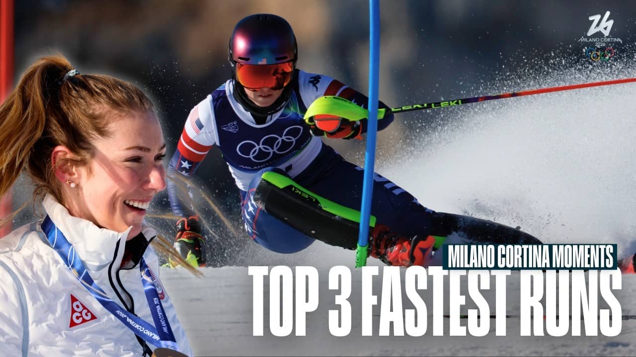 🥇Gold for Shiffrin! 🇺🇸 | Top 3 FASTEST Women's Slalom Runs | Milano Cortina 2026