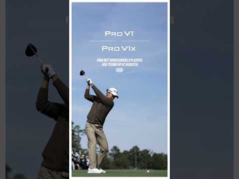 Ultimate scoring power at Augusta National.  #1ballingolf #ProV1 #ProV1x