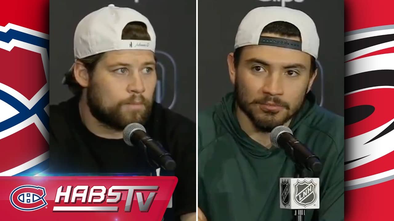 MTL@CAR R3G5: Pregame media ops | FULL PRESS CONFERENCES