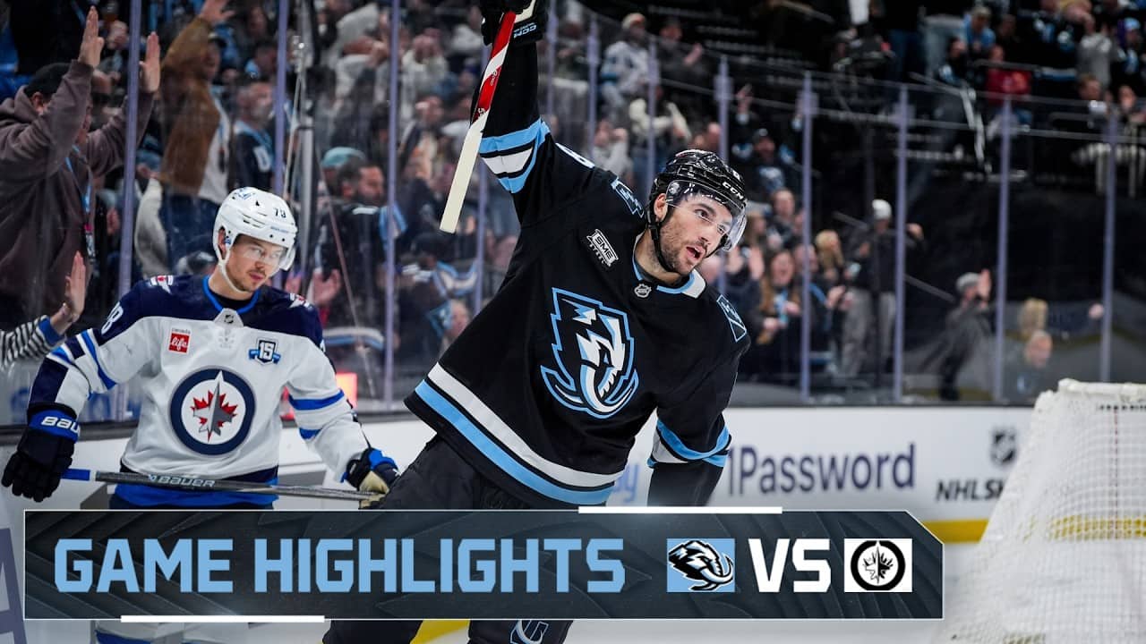 Game Highlights | Utah Mammoth vs. Winnipeg Jets 4.14.26