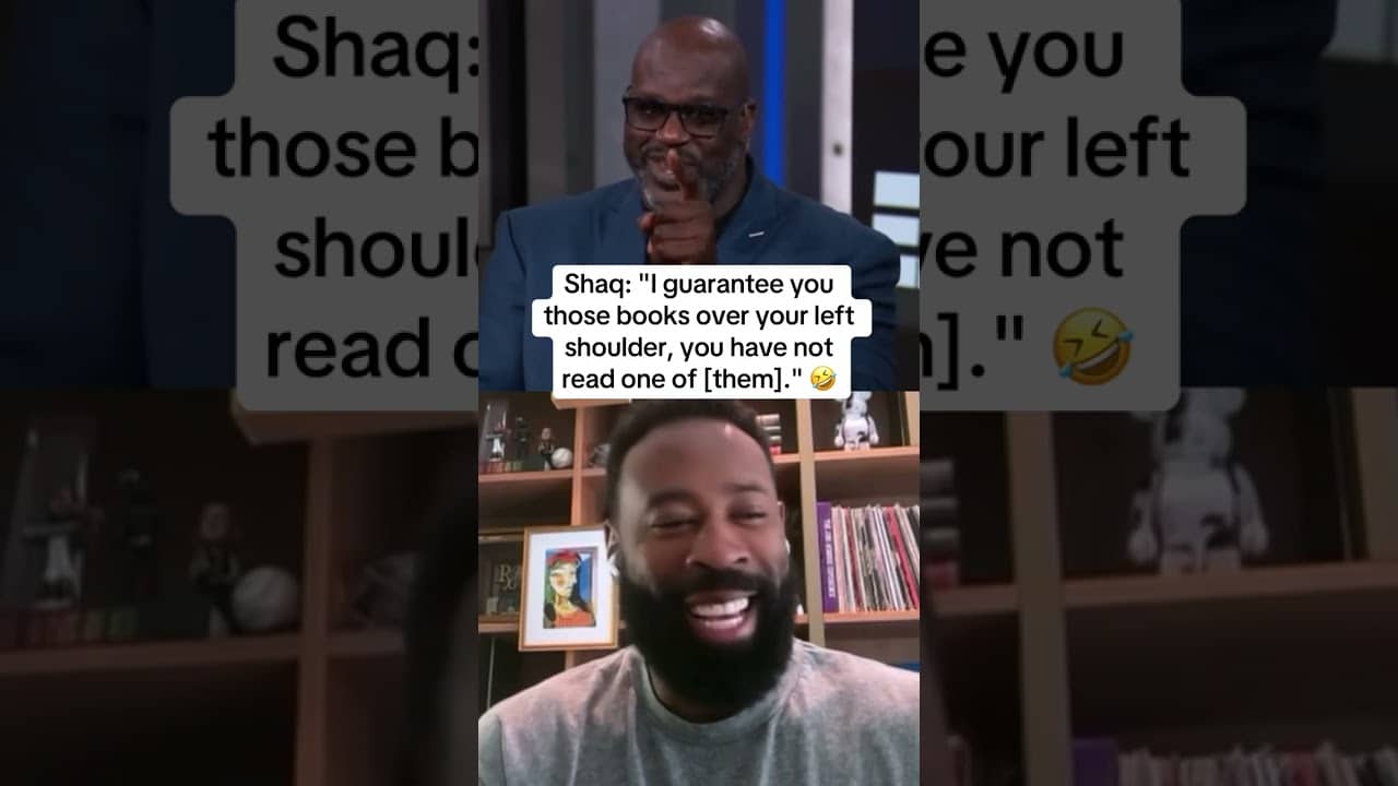 Shaq had jokes for DeAndre Jordan 😂
