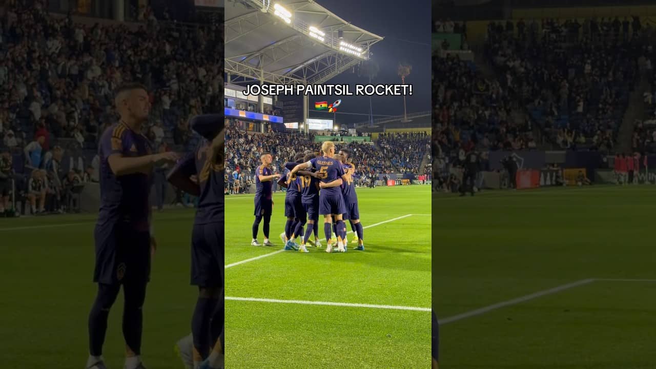 JOSEPH PAINTSIL BANGER 😮‍💨🇬🇭🚀 #lagalaxy #mls