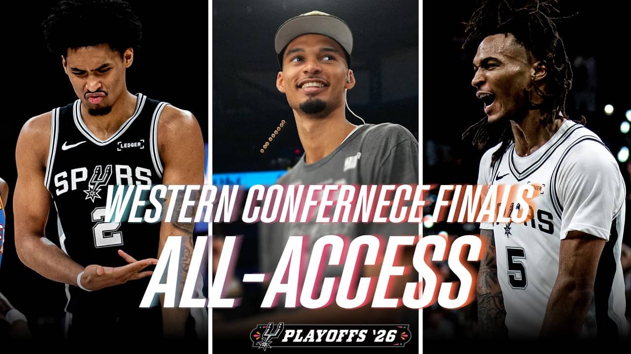ALL-ACCESS SPURS RECAP: SPURS' WIN WESTERN CONFERENCE FINALS AND ADVANCE TO THE 2026 NBA FINALS!