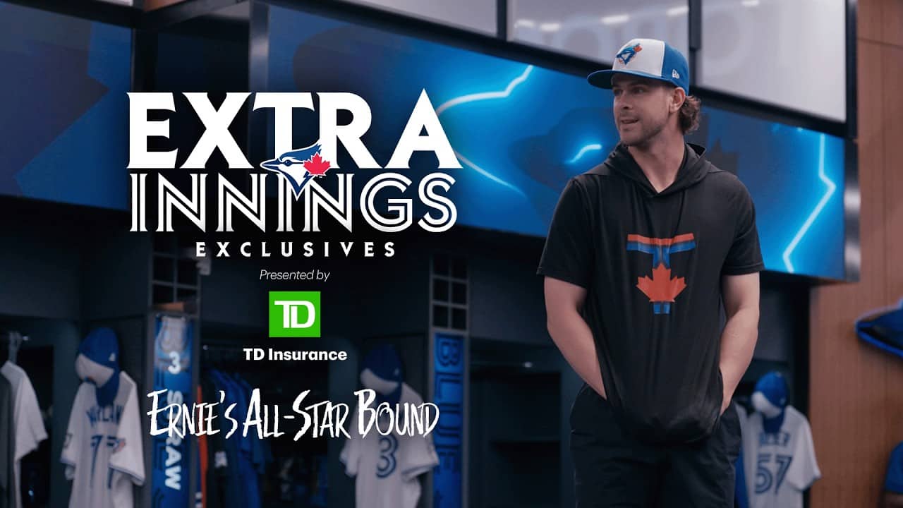 Ernie Clement finds out he's an All-Star!