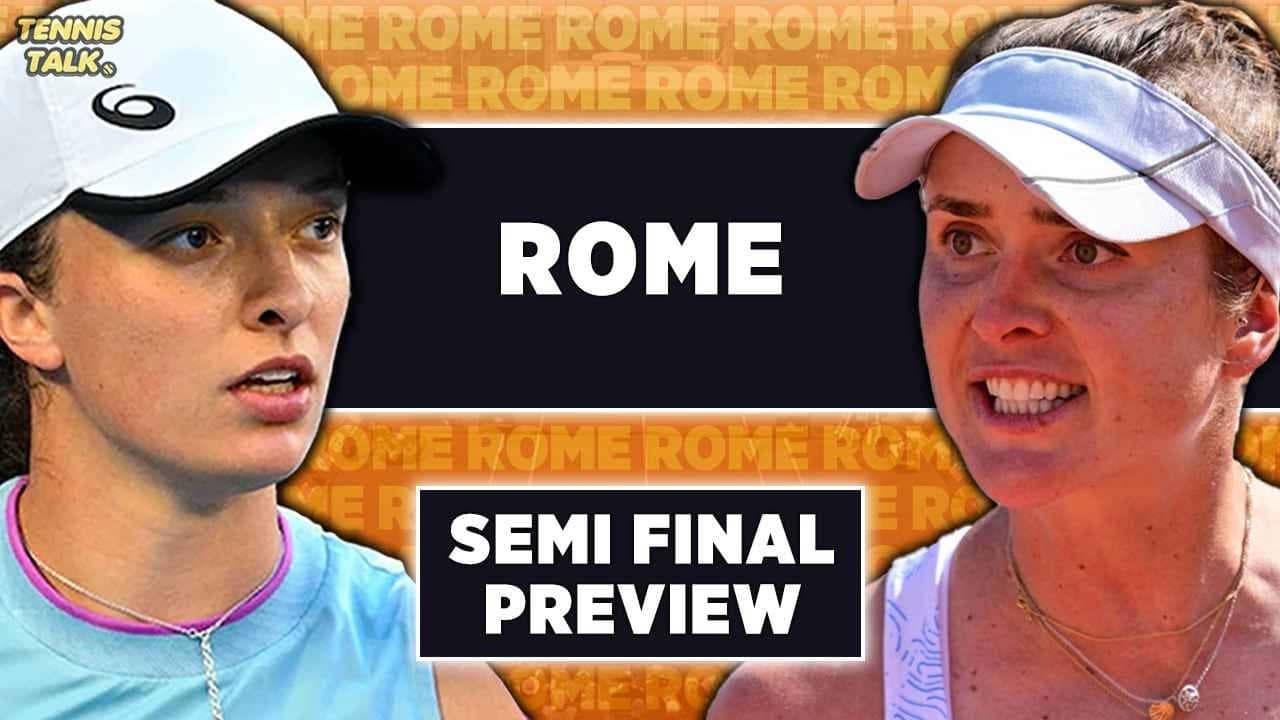 Swiatek vs Svitolina | WTA Rome 2026 SF | Tennis Talk Preview