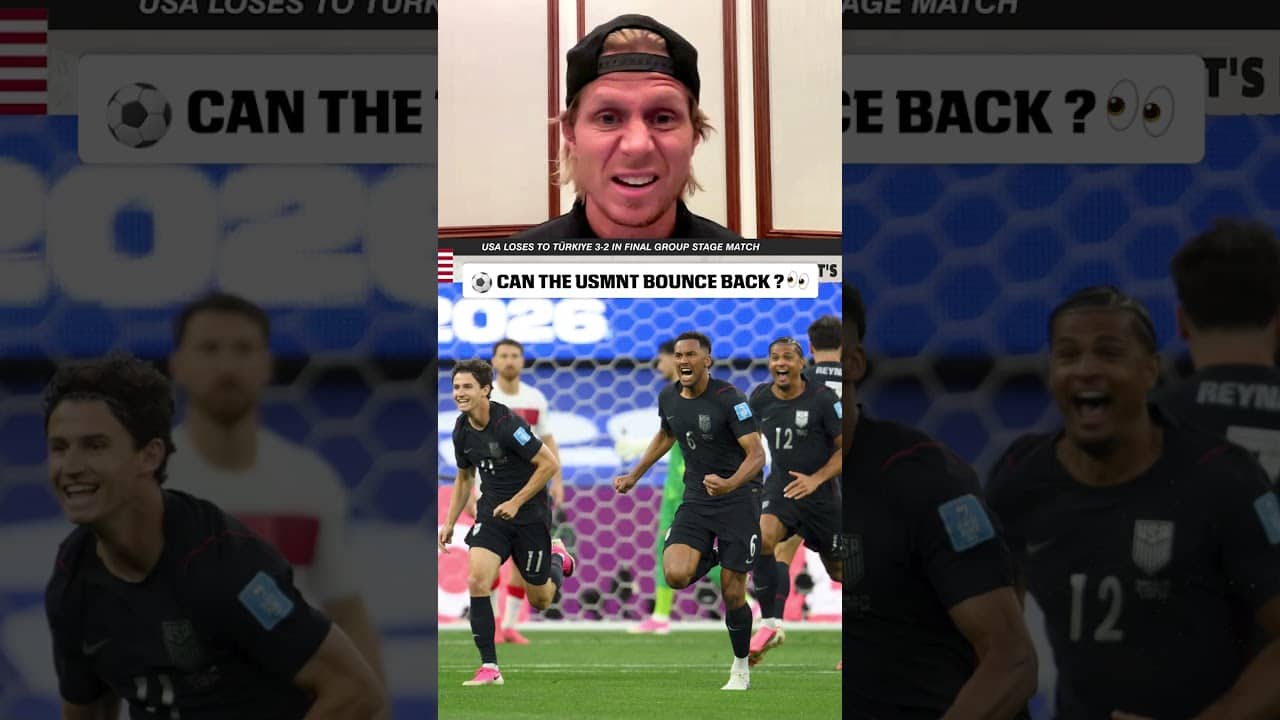 Brek Shea reacts to USMNT loss to  Türkiye 🗣️