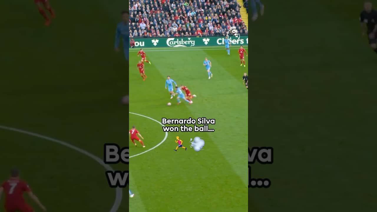 Bernardo Silva Never Stopped Running 🏃‍♂️💨
