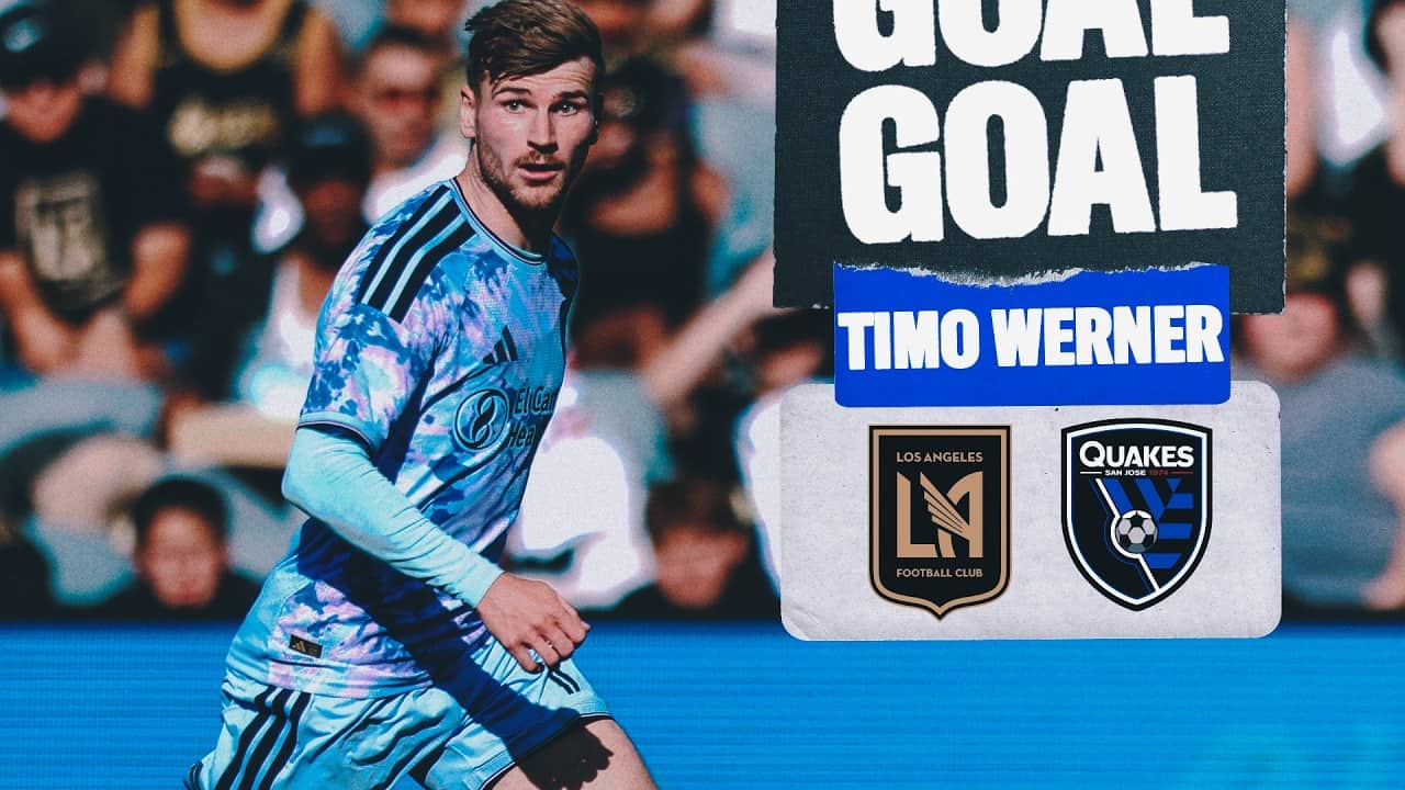 GOAL: Timo Werner's FIRST MLS GOAL vs LAFC | April 19, 2026
