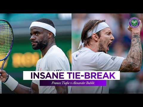 MUST-SEE full tie-break 🔥 | Frances Tiafoe vs Alexander Bublik | Wimbledon 2026