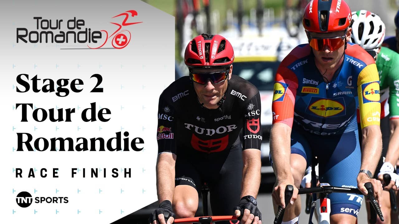 STUNNING SPRINT! 🔥 | Men's 2026 Tour de Romandie Stage 2 Final KM's | TNT Sports Cycling
