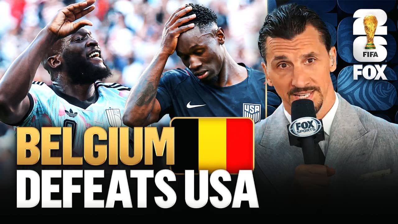 USA Knocked Off by Belgium 🚨 INSTANT REACTION to United States' 2026 FIFA World Cup™ Performance