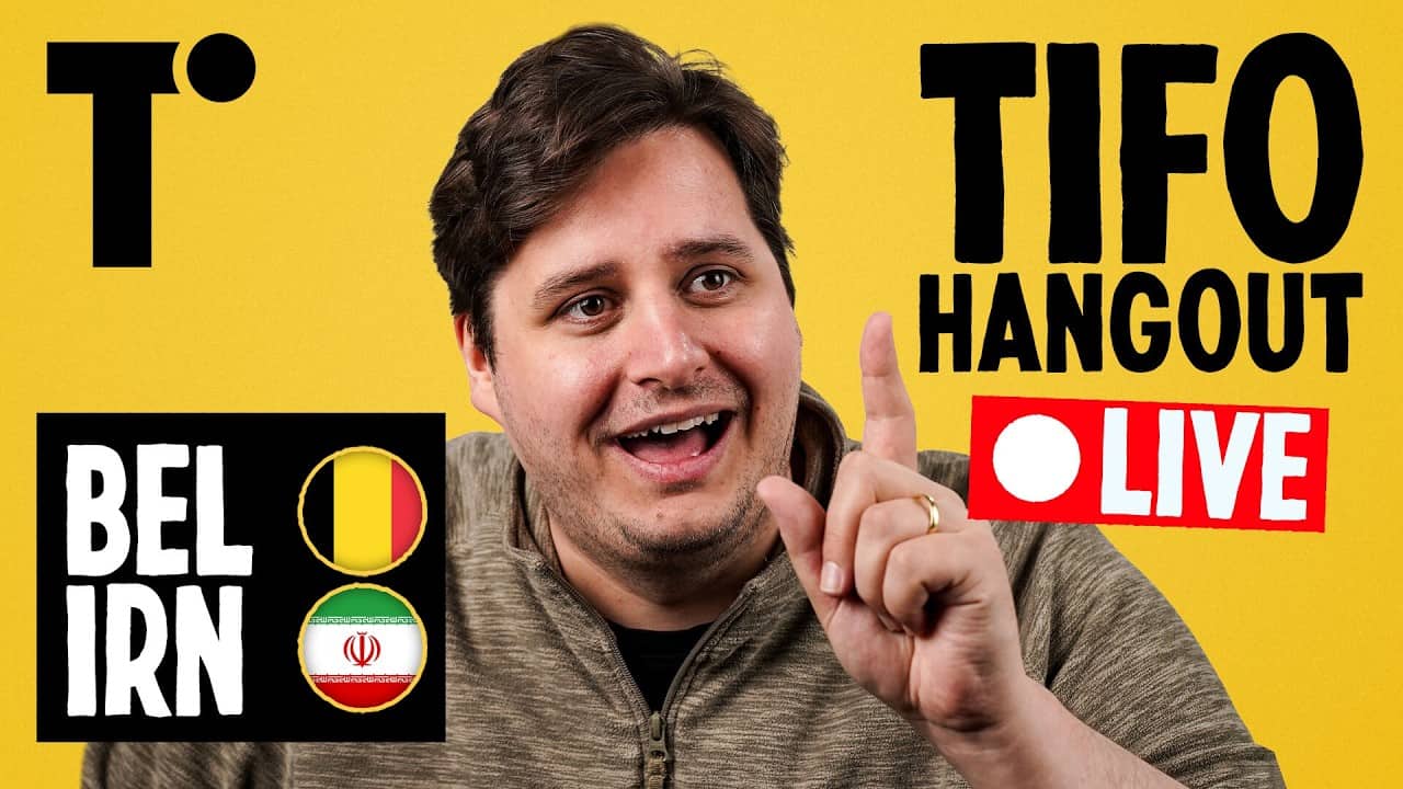 Belgium vs Iran | Tifo Football Live!