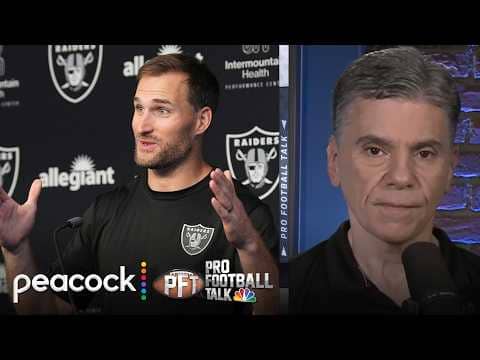 Breaking down Kirk Cousins' unique contract with Las Vegas Raiders | Pro Football Talk | NFL on NBC