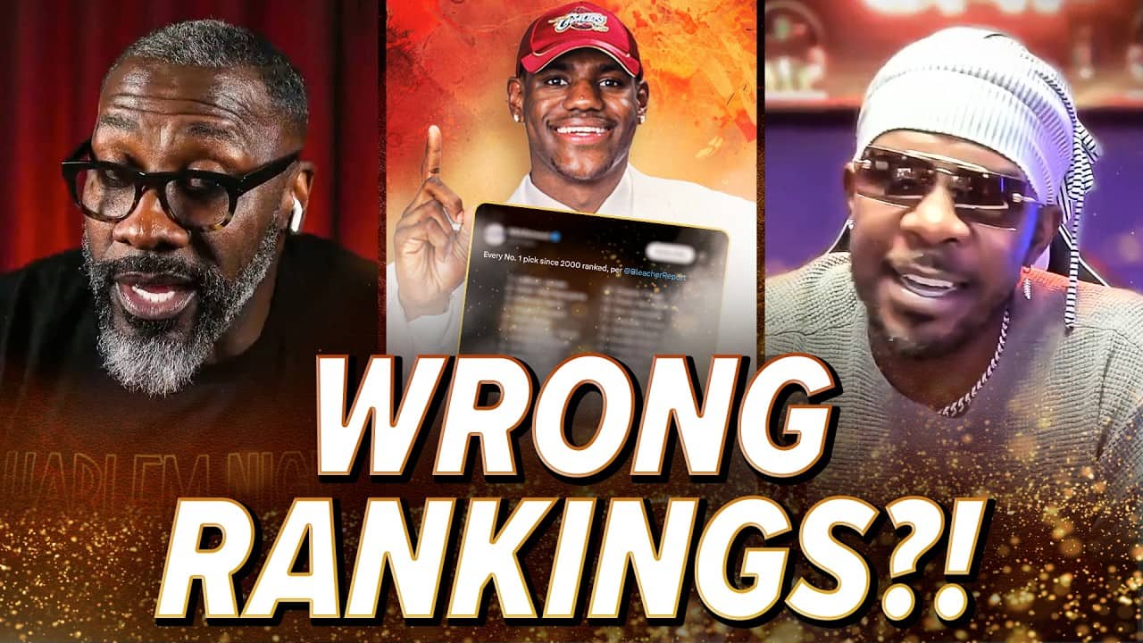 Shannon Sharpe & Joe Johnson CALL OUT Bleacher Report's NBA Rankings! | Nightcap