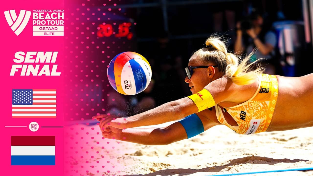 Semi Final - Kraft/Cheng vs. Stam/Schoon | Highlights | Gstaad 2026 #BeachProTour