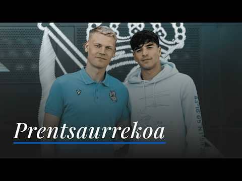 RUEDA DE PRENSA 13:30 | Jon Martín - Orri Óskarsson | Atlético de Madrid - Real Sociedad