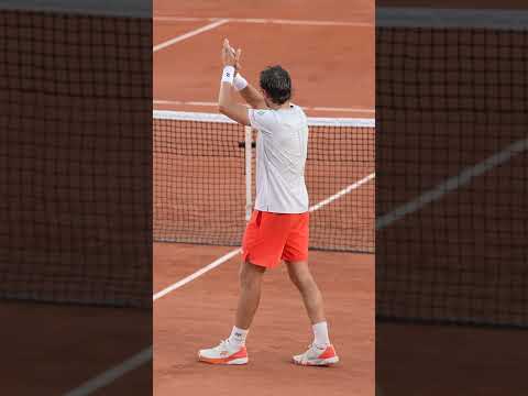 Made it through 😱 #RolandGarros