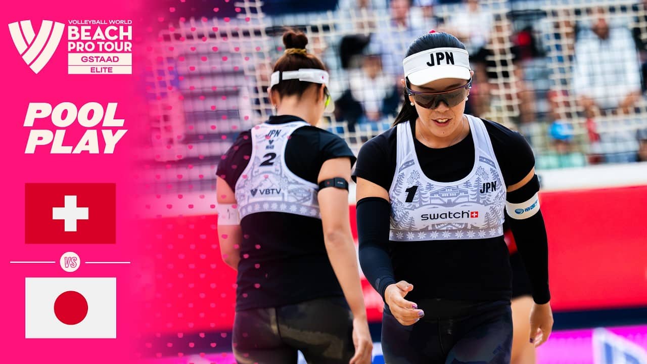 Brunner/Hüberli vs. Shiba/Reika - Pool Play Highlights | Gstaad 2026 #BeachProTour
