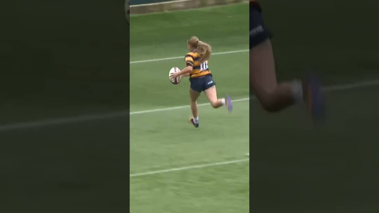Barkers Butts RFC snatched an interception and scored under the sticks 👏