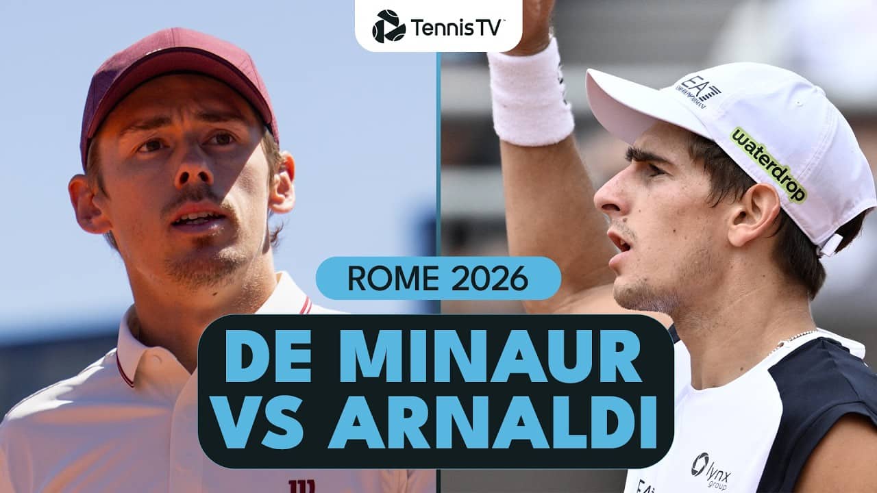 Alex de Minaur vs Matteo Arnaldi GRIPPING Match! | Rome 2026 Highlights