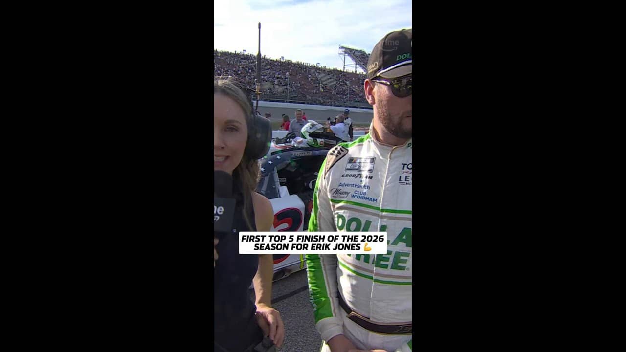Michigan native Erik Jones recaps his best finish of the season 👏