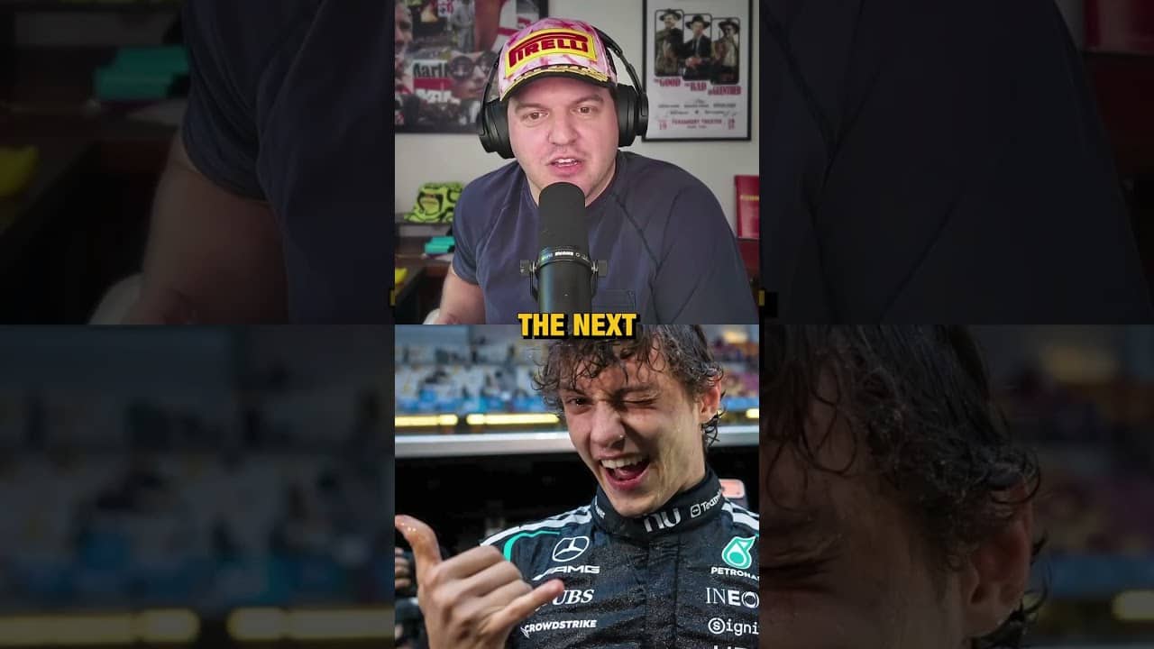 Is #kimiantonelli the next king of #f1?? #mercedes #monacogp #motorsport
