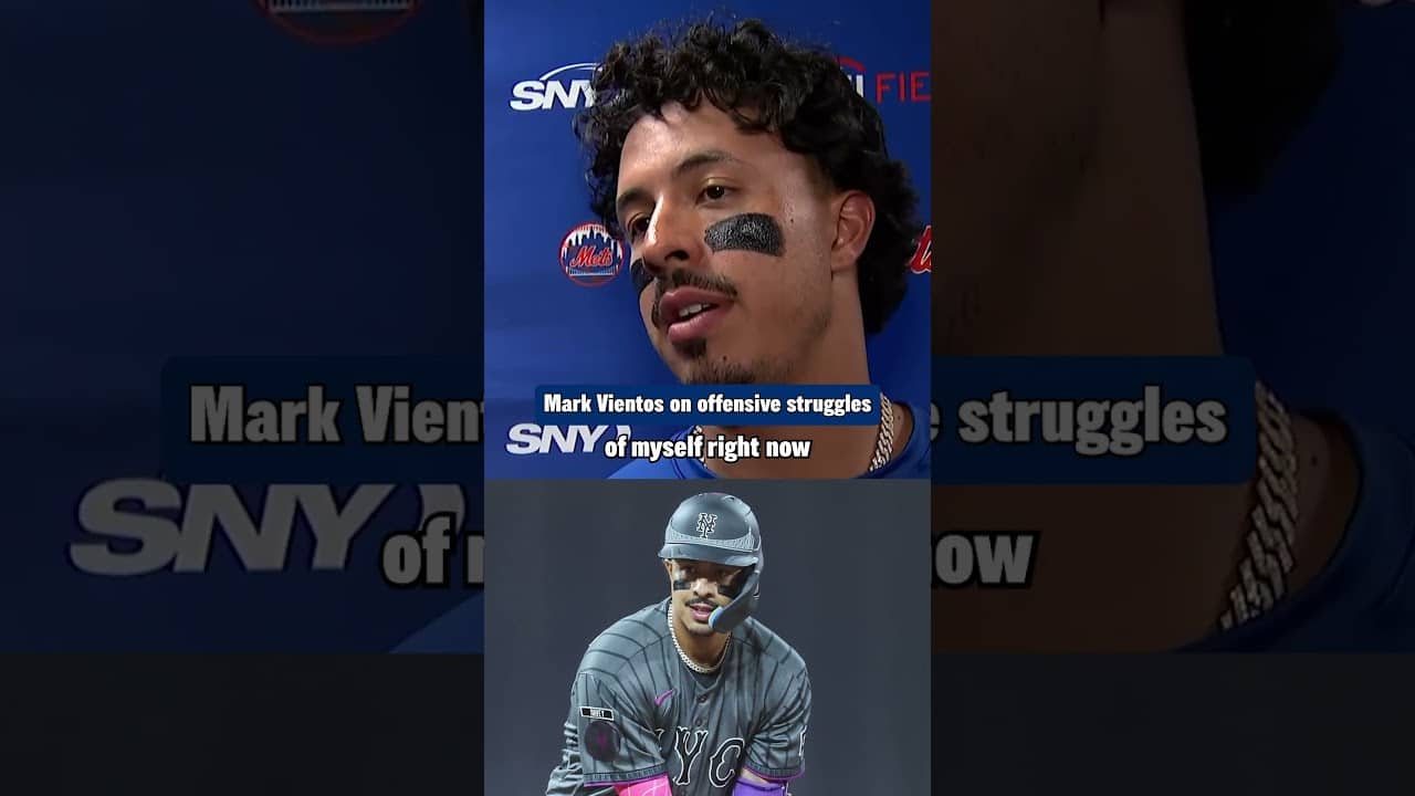 Mark Vientos talked after last night's game about his performance at the plate and in the field