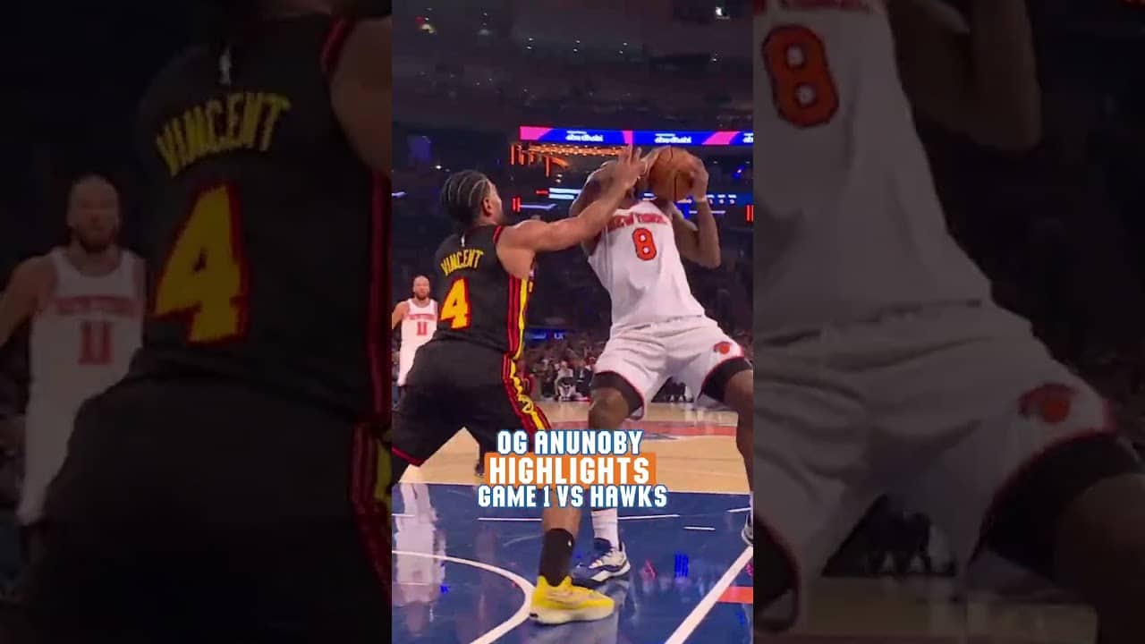 OG WAS COOKIN 😤 #nba #nyknicks #oganunoby