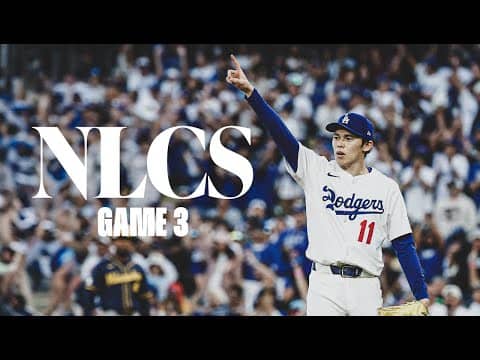 NLCS Game 3 - Cinematic Highlight: Dodgers defeat Brewers 3-1