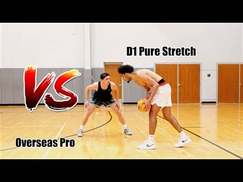 Overseas PRO vs D1 Pure Stretch! They WENT 1V1!